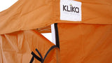 Wallaroo 3x3 PopUp Orange Gazebo Marquee Outdoor Tent GAZ-POP-3X3-OR