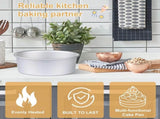 Round Cake Pan Set of 3 , Aluminum Baking Pans for Layer Cakes, V1258-DP02-WO-762