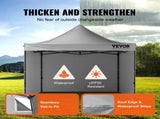 304.8 x 304.8 cm Pop up Canopy with Removable Sidewalls, Instant Canopies Portable Gazebo & Wheeled V952-DCSYPSH1010FTAFO2V0