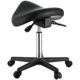 VEVOR Saddle Stool with Wheels, 400 LBS Weight Capacity Ergonomic Rolling Saddle Stool, Height V952-MADHSNLMADWKR2KEMV0