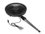 Solar Camping Fan with Tripod IP67 Waterproof Adjustable Portable Camping Fan with 10W Solar Panel V1294-YM0710-3114230137911