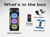 Laser RGB Tower Speaker with 40W Sound V1031-SP-RG81BK-300