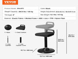 Active Chair with Handle, Height-Adjustable Wobble Chair Made of Elastic Fabric & 45 mm V952-PHZDZYXWHJGGF89KTV0
