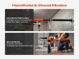 Diamond Core Drilling Machine, 200 mm Drilling Diameter, 2-in-1 Handheld & Stand-Mount Dry and Wet V952-SCJGSZKJ4YC4R55DJ001V3