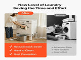 Laundry Pedestal, 305 mm Height, Washer and Dryer Pedestals with 544 kg Weight Load Capacity, V952-BXGKSSZJBDL1KFCCH001V0