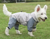 Waterproof Dog Raincoat with Hidden Leash Hole - Windproof and Comfortable for Outdoor Walks, V888-ELOSUNG10488