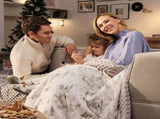 Domimia Thick Padded Minky Dot Cotton Kids Blanket 2.5tog-Limited Edition DTK10013