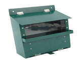 Metal Squirrel Feeder with Transparent Acrylic Plate Pet Picnic Table Assembled Feeding Box for V1294-YM0901-3111240328011
