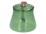 Coffee Kettle Glass Coffee Pot 600ML Coffee Drip Kettle Long Nozzle Kettle for Home KitchenGreen V1294-YM0714-3118210257812