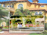 Water SprinklersSolar Freestanding Floating Solar Bird Bath Water Garden Bird Bath Decor V1192-AZ-W-35198