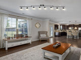 Flexible Lighting Fixture, Foldable Ceiling Spot Light with Adjustable 8 Light Heads, GU10 V1171-CX-SL8USGU10B