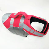 Dog Life Jacket Pet Swim Vest with Rescue Handle Reflective Strips Adjustable Quick Release Buckle V1341-ZY-KAUSYTNE-XL-ORANGE