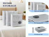 Cordless Travel Vacuum Storage, Compression Bag Set with Rechargeable Pump, 3 Sizes Waterproof and V1366-AZ2-W-11567