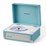 Crosley Cruiser Portable Retro CD Player with Stereo Bluetooth Speakers, FM Radio - Turqouise V398-CR3505A-TU