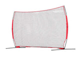 Barricade Backstop Net, 12x9 ft Ball Sports Barrier Netting, Portable Practice Equipment with Carry V952-DQW129YC0000YT8NIV0