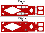 Track Saw Square Guide for Guide Rail, 90 Degree Right Angle Guide with Edge Support,Compact V1192-AZ-W-8159