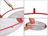 Nut Gatherer Fruit Picker with Telescopic Aluminum Handle for Picking Nuts and Fruits, 18-41 Inch V1237-ZY-917-262