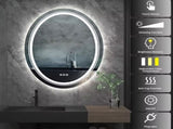 Interior Ave - 60 x 80cm Oval Frameless LED Bathroom Mirror V355-IA-OWM-80