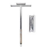Soil Sample Probe with Ejector Tubular Stainless Steel Rod T Shaped Handle for Plant Care Garden V1294-YM0901-3111250006711