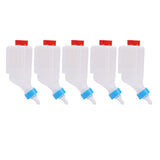 5 PCS Lamb Feeding Bottle Thickened Goat Feeder Bottle with Pacifier Hanging Handle for Livestock V1294-YM0901-3111250224611