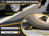 Wheel Chocks for RV Trailer Camper Truck Car, Versatile Rubber Chocks Block V1258-DP02-WO-1042