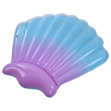 Float Bed Inflatable Floating PVC Shell Shaped Portable Accessory for Indoor Outdoor V1294-YM0523-3111220014411