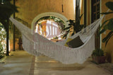 Ivory Cascade, hand woven rope Authentic Mexican Hammock V97-CTKIVORY