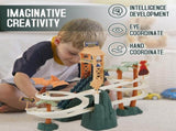 Dinosaur Electric Race Track Set - Double Loop Track, Learning & Educational Toy Kids Ages 3-7, V1192-AZ-W-10119