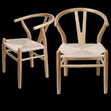 Levede 4x Dining Chairs Wooden Hans CH1041-2-NTX2