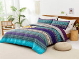 Marble Stripe Palermo Gallery Quilt / Doona / Duvet Cover set V745-AQ043436Q3