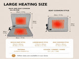 USB-Powered Faux Rabbit Fur Heating Pad for Office, Car, and Outdoor Use Soft, Portable, and V1341-ZY-K4RL40UJ-GREY
