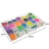 4400pcs DIY Loom Bands Rubber Band Kit, MultiColor V1237-ZY-506-0865