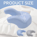 Back Sleeping Training Pillow, Memory Foam Beauty Pillow with Adjustable Height, Neck & Shoulder V1107-115-98498