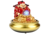 LED Water Fountain Innovative Resin Waterfall Ornament Art Crafts for Home Office Landscape DecorGod V1294-YM0901-3111200232218