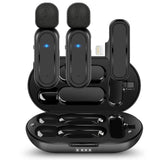 Professional Wireless Lavalier Microphone Set with Portable Charging Box Crystal Clear Audio V571-1005005307224662