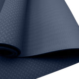 Powertrain TPE Yoga Pilates Exercise Mat 6mm - Dark Blue YM-TPE-SC-DBU