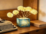 Gypsophila Flower Table Lamp USB Battery Operated Decorative Bedside Lamp for Living Room Decor V1107-124-02075-MLT4