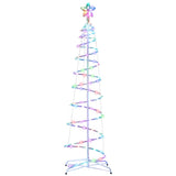 Jingle Jollys Christmas Tree 1.8m 100 RGB LED Rope Lights Xmas Trees Decoration XMAS-MOT-TREE-18-RGB