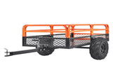 Heavy Duty Steel ATV Dump Trailer, 1500-Pound Load Capacity 15 Cubic Feet, Tow Behind Dump Cart V952-HYTCWGK15CUFTPB5GV0
