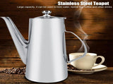 2L Thickened Stainless Steel Teapot Elegant Tea Coffee Water Kettle for Home Restaurant 2 V1294-YM0727-JY15502-02