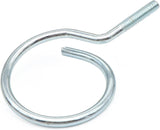 Xadnitu 100 Pieces 2" Diameter Threaded Bridle Rings, Heavy Duty Cable Support, Metal Ring Hangers V1258-DP02-F-296