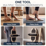 Foot Corrector Wooden Pilates Foot Arch Balance Support Trainer Adjustable Feet Strengthener for V1107-CS-VOBDWJES8