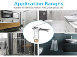 Household Lead Free Copper Basin Water Faucet Kit Hot Cold Water Tap Bathroom Accessory V1294-YM0901-3112200066411