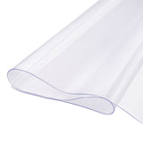 Plastic Table Cover, 42 x 72 Inch 2.0 mm Thick Clear Table Protector, Rectangle PVC Desk Mat, V952-ZFXPVCZB42X7FCC6CV0