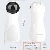 Automatic Laser Cat Toy with Interactive Rotating Light, Self-Play Fun for Indoor Cats, 5 Adjustable V1341-ZY-JETUQXQV-WHITE
