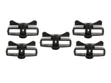 50Pcs Electric Fence Wire Tightener Portable Garden Electronic Fence Alloy Wire Tensioner Black V1294-YM0523-3111220078712