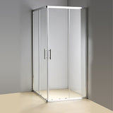 800 x 1200mm Sliding Door Nano Safety Glass Shower Screen By Della Francesca V63-829291