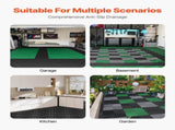 Interlocking Drainage Mat, 31 x 31 cm Modular Interlocking Cushion, 24 Pcs Splicing Drainage Mats, V952-CKPSD12X12INM0OD3V0