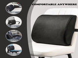 Bamboo Memory Foam Lumbar Support Cushion V1181-MB0099