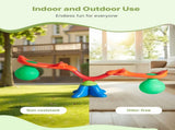 Kids Seesaw, 24.95 kg Load Capacity per Seat, Sit and Spin Teeter Totter with Handles, Kids Outdoor V952-YGDZDQQBSL2RV6O28001V0